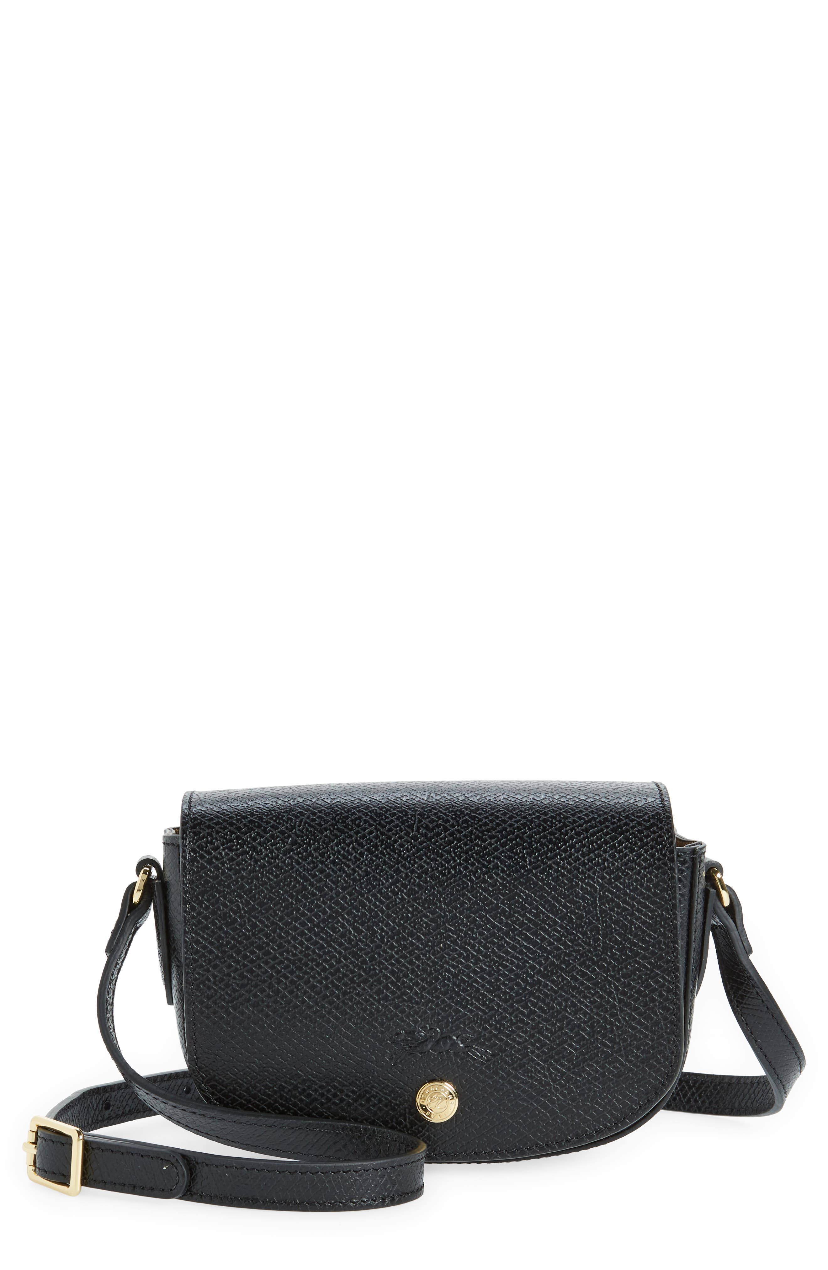 Longchamp Épure Small Leather Crossbody Bag, Main, color, 