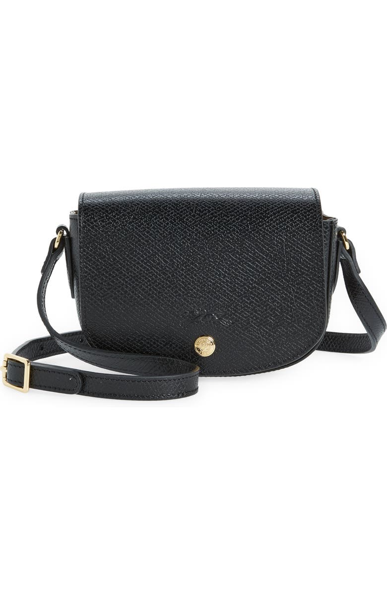 Longchamp Épure Small Leather Crossbody Bag, Main, color,