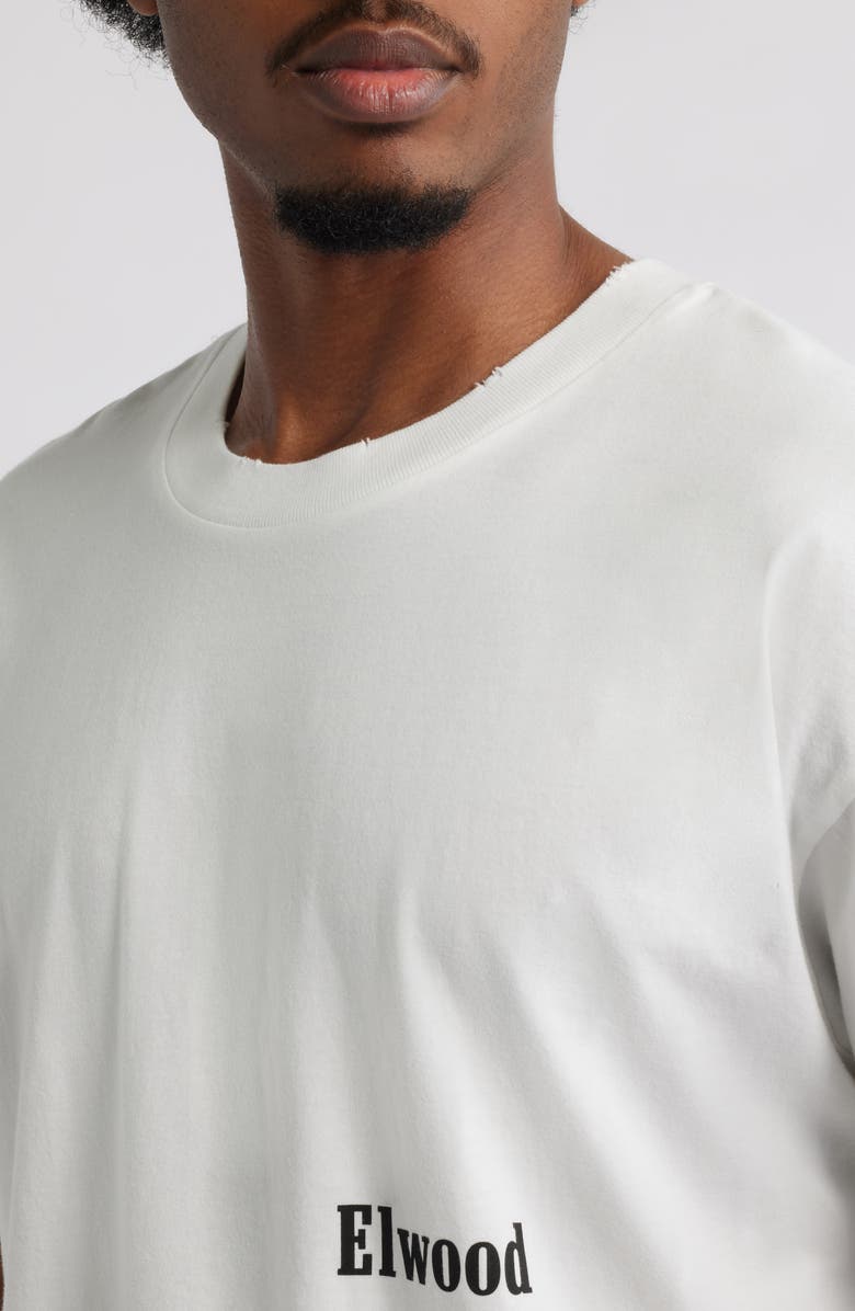 Elwood Trademark Oversize Core Graphic T-Shirt, Alternate, color, Vintage White