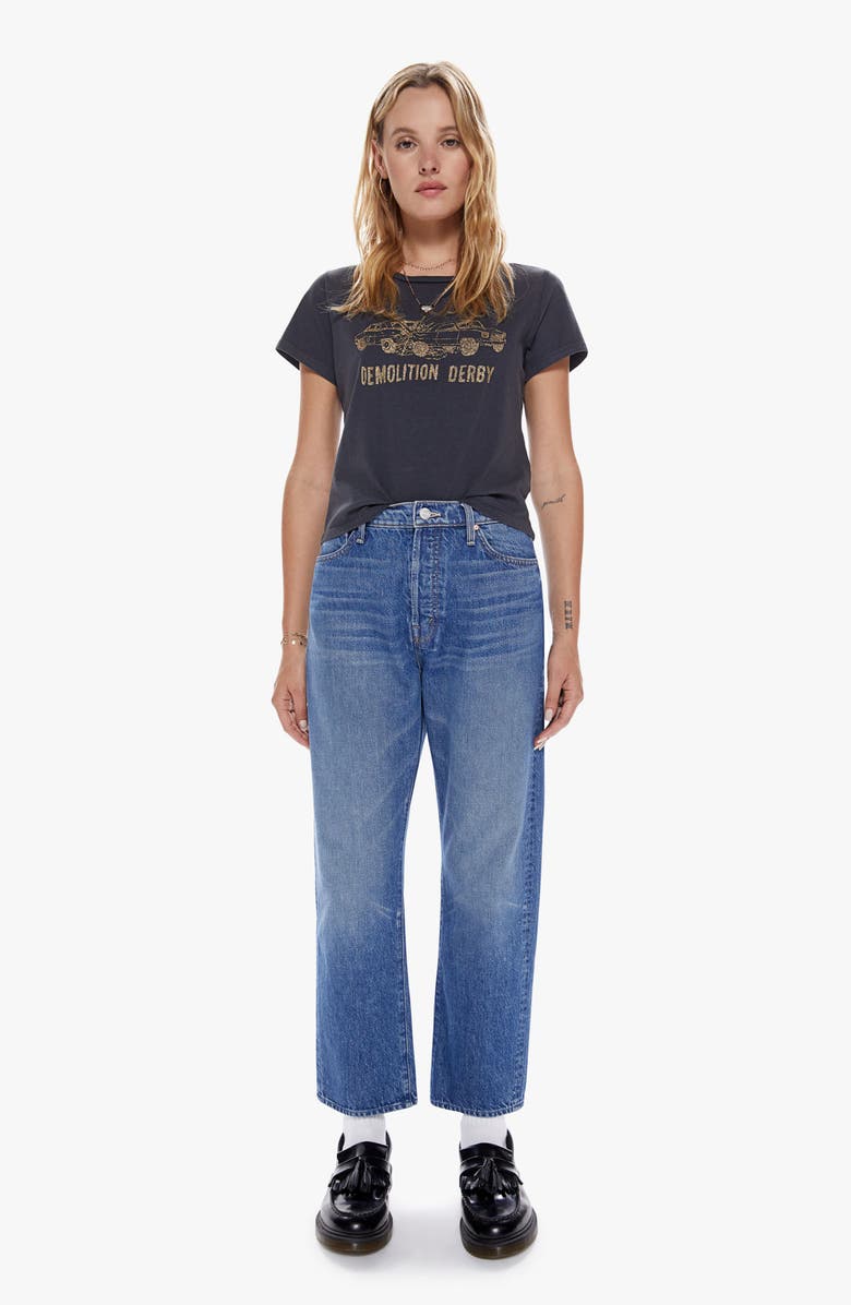 MOTHER Cotton T-Shirt, Alternate, color, 