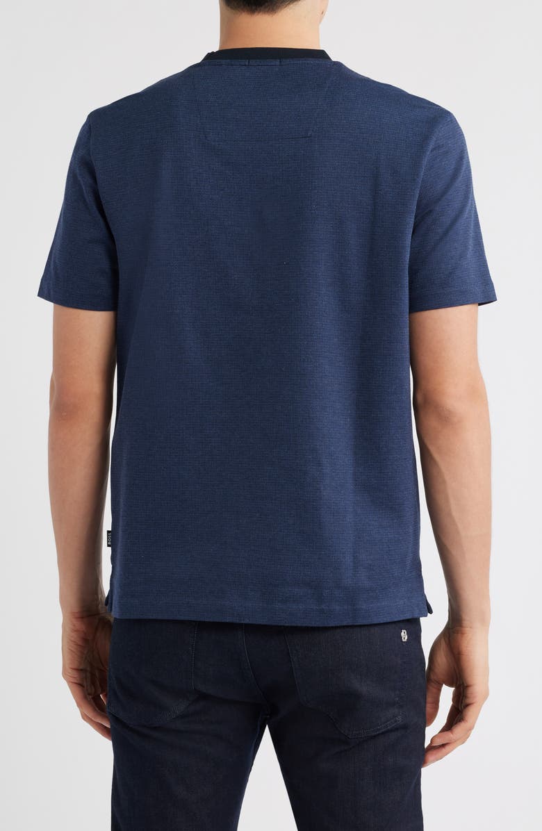 BOSS Thompson Cotton T-Shirt, Alternate, color, Dark Blue