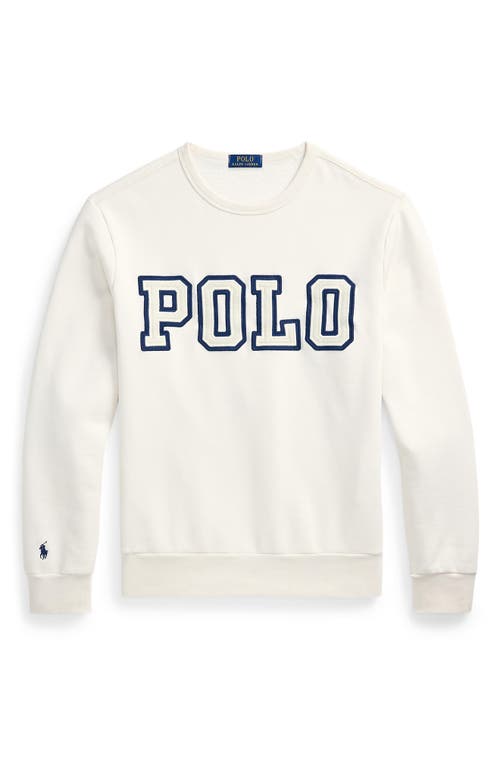 Polo Ralph Lauren Logo Sweatshirt Nevis In White