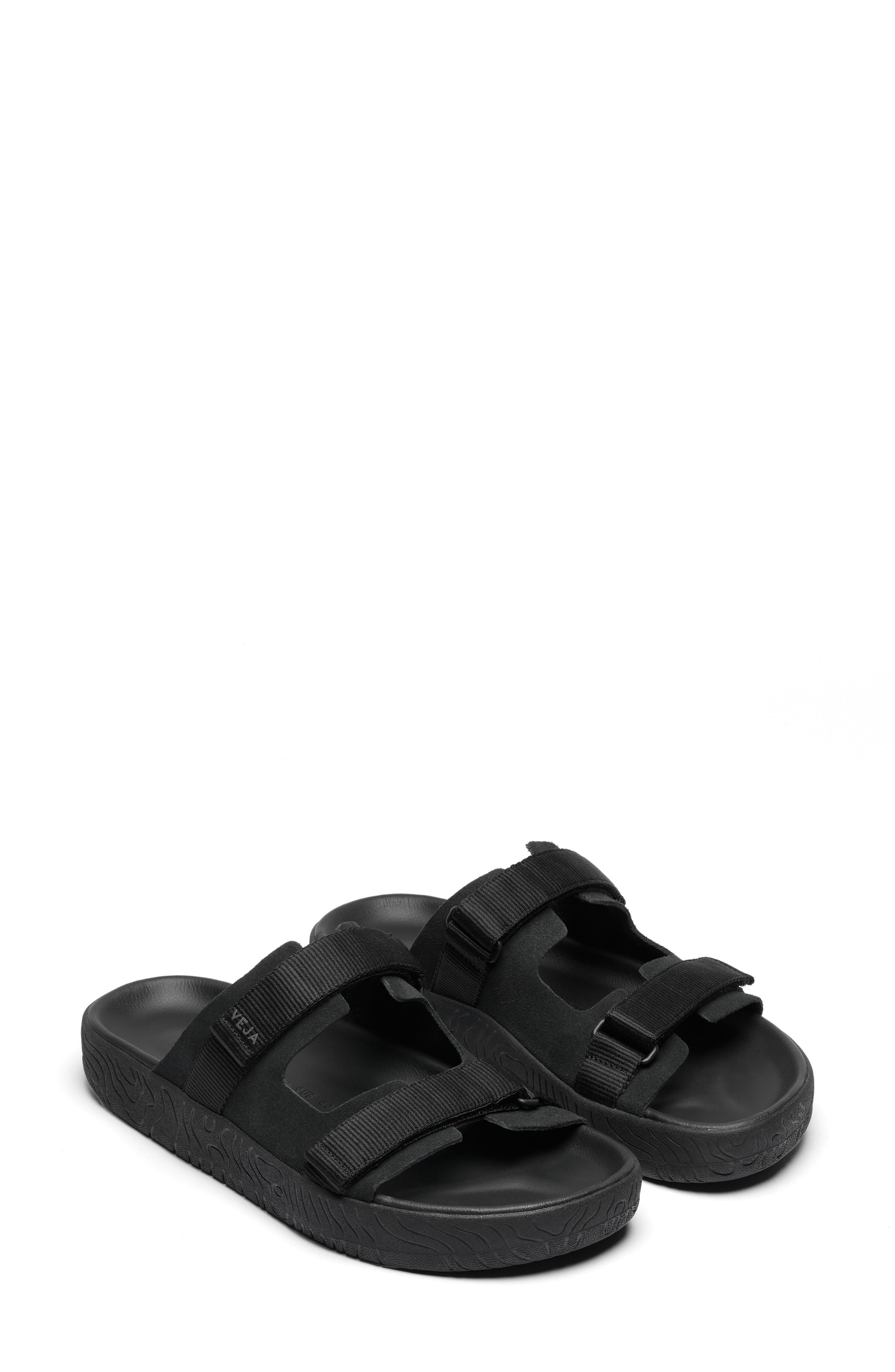 Veja Arpoador Slide Sandal, Main, color, Full-Black