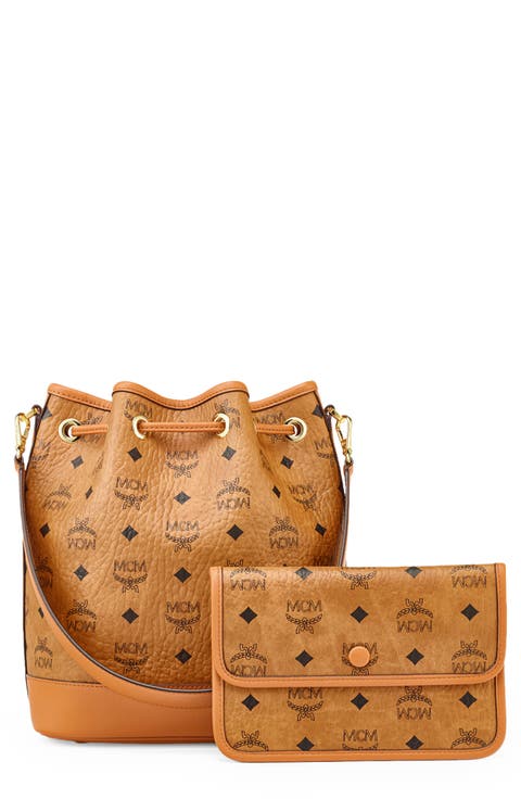 Dessau Drawstring Bucket Bag with Pouch