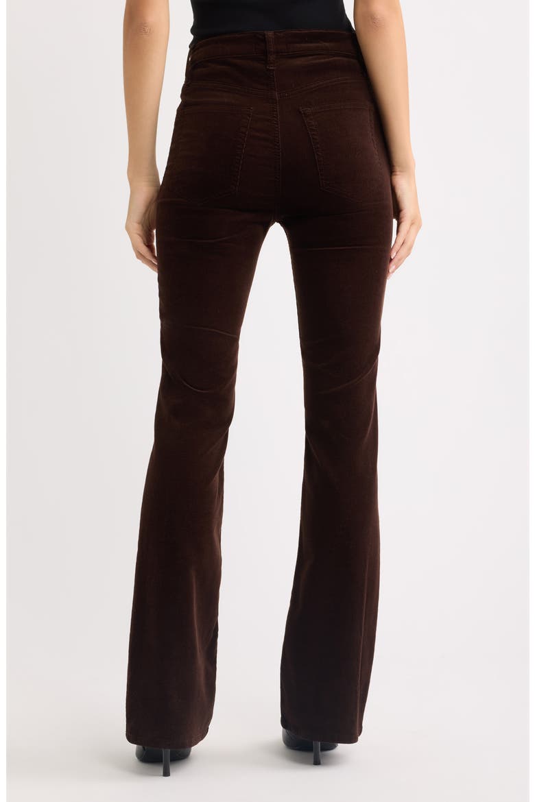 The Reboot High Waist Bootcut Corduroy Jeans, Alternate, color, ESPRESSO