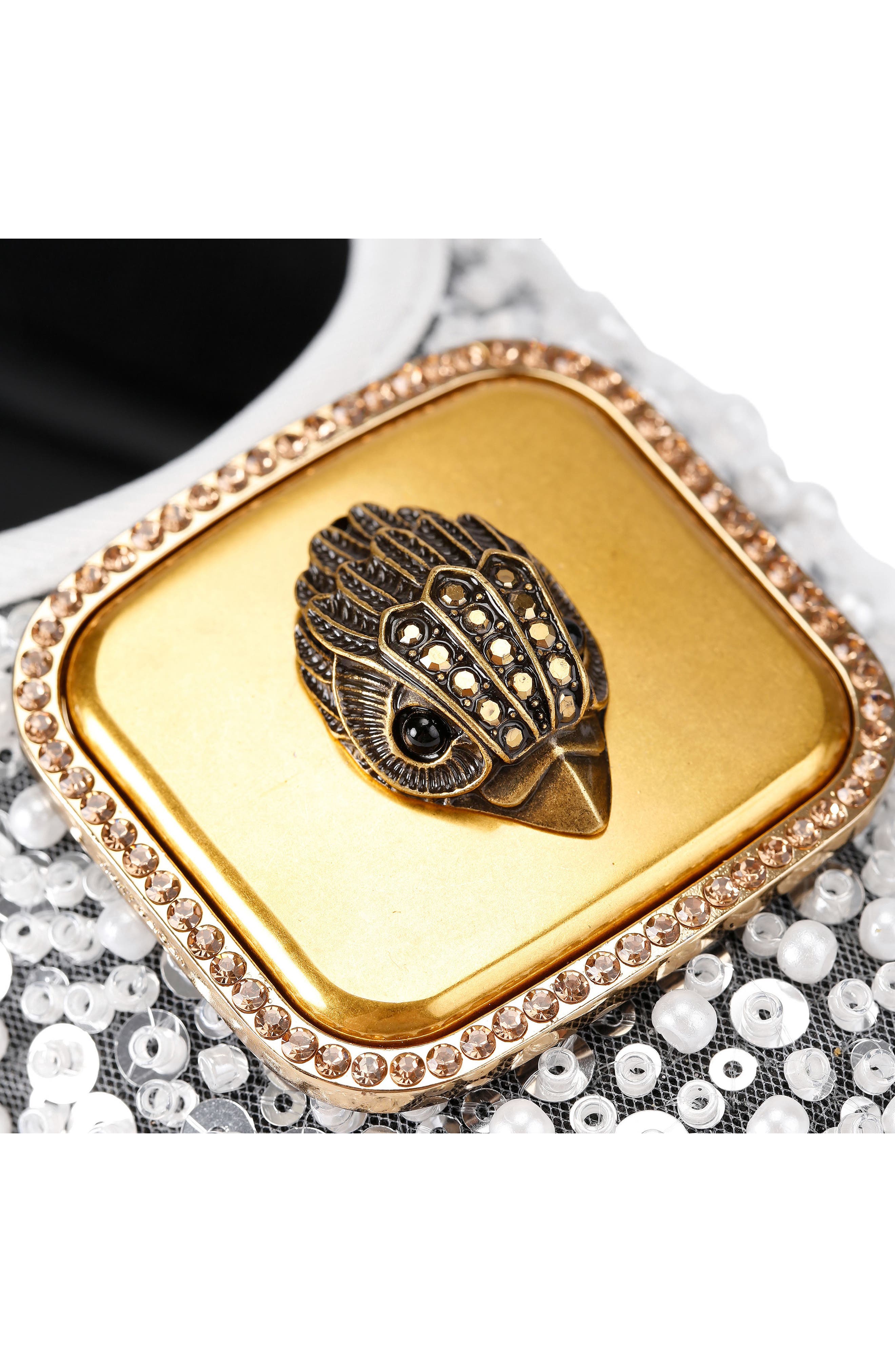 Kurt Geiger London Pimlico Mary Jane Ballet Flat, Alternate, color, Open White