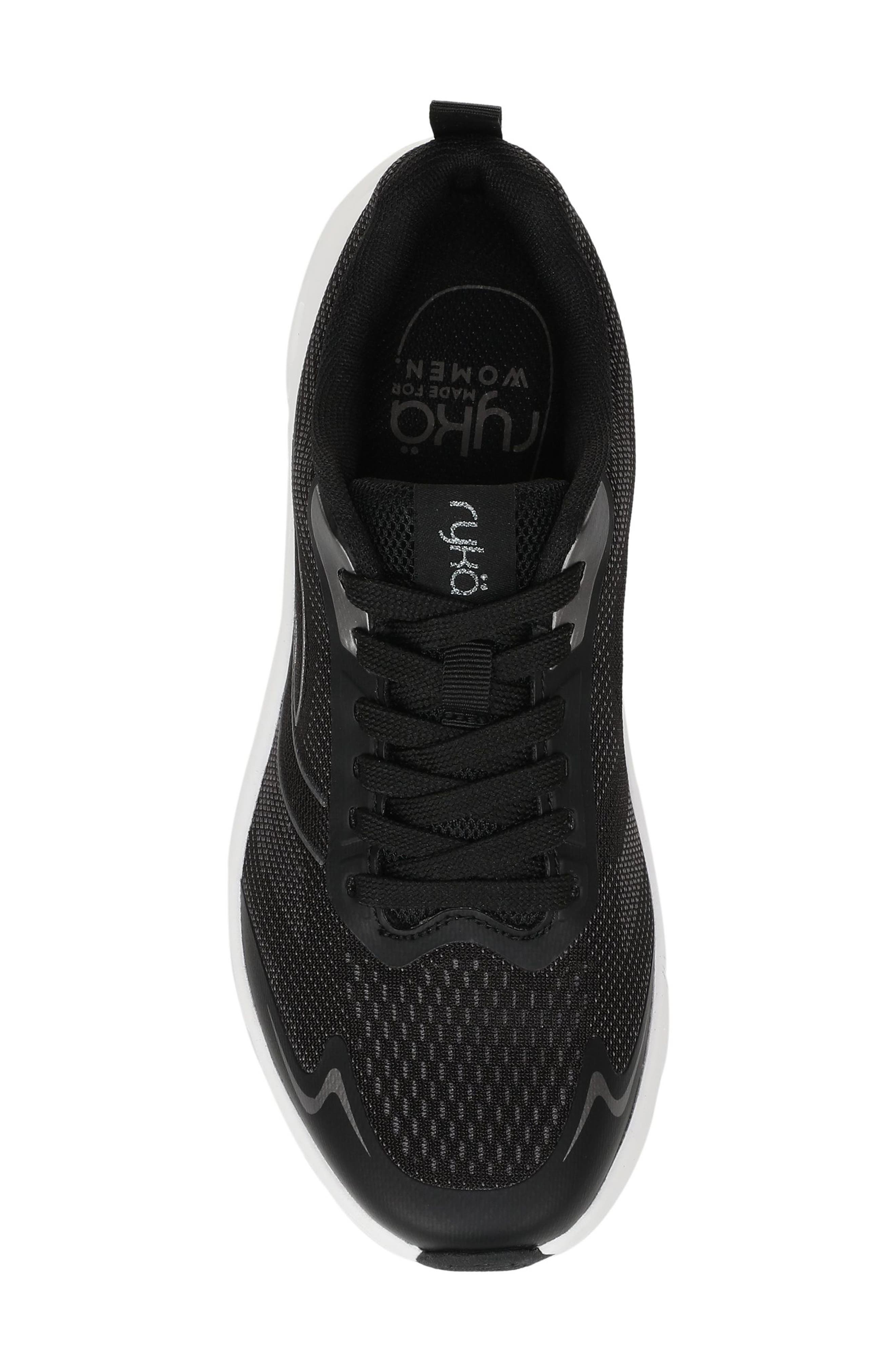 Devine Max Walking Shoe, Alternate, color, BLACK MESH