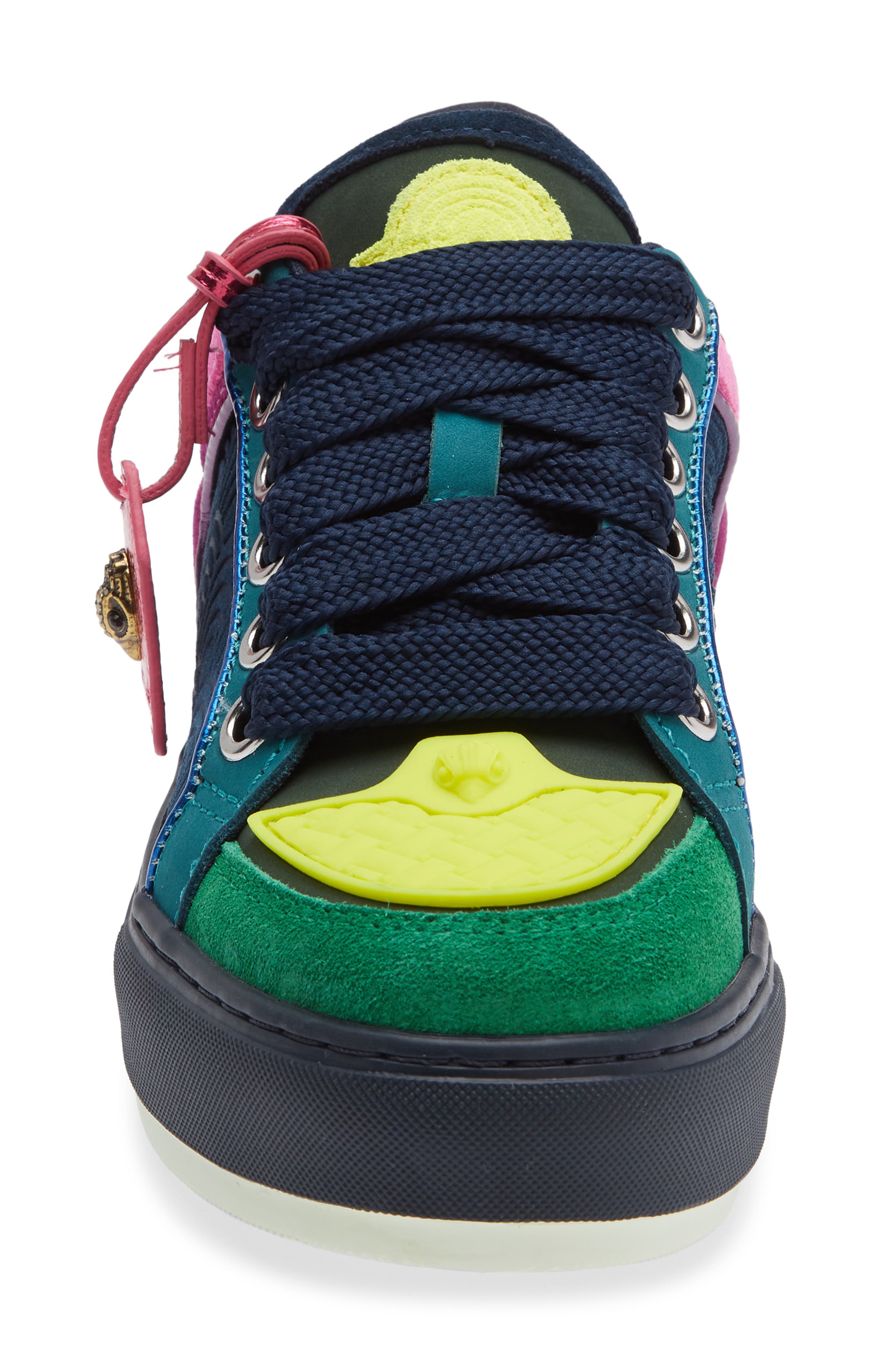KG Kurt Geiger Southbank Tag Sneaker, Alternate, color, Blue Multi