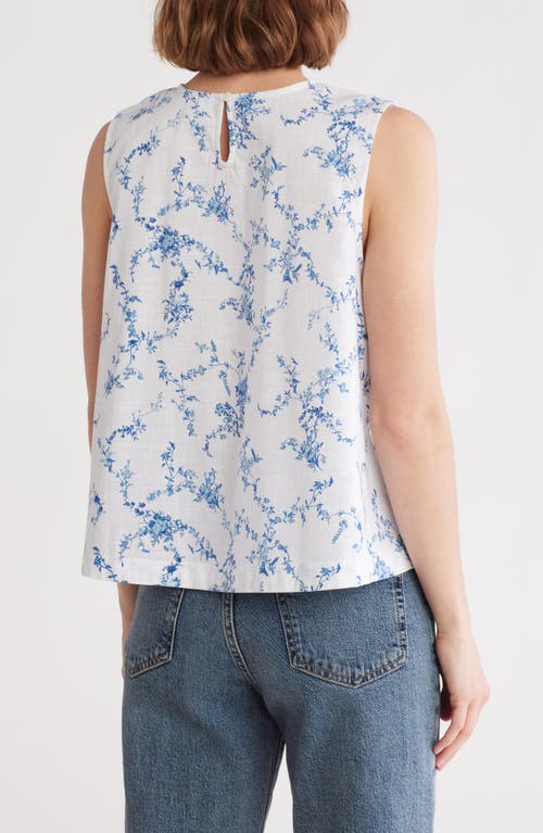 Shop Melrose And Market Pintuck Sleeveless Top