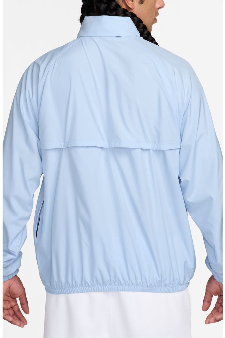 Windrunner Half-Zip Jacket, Alternate, color, HYDROGEN BLUE/ WHITE