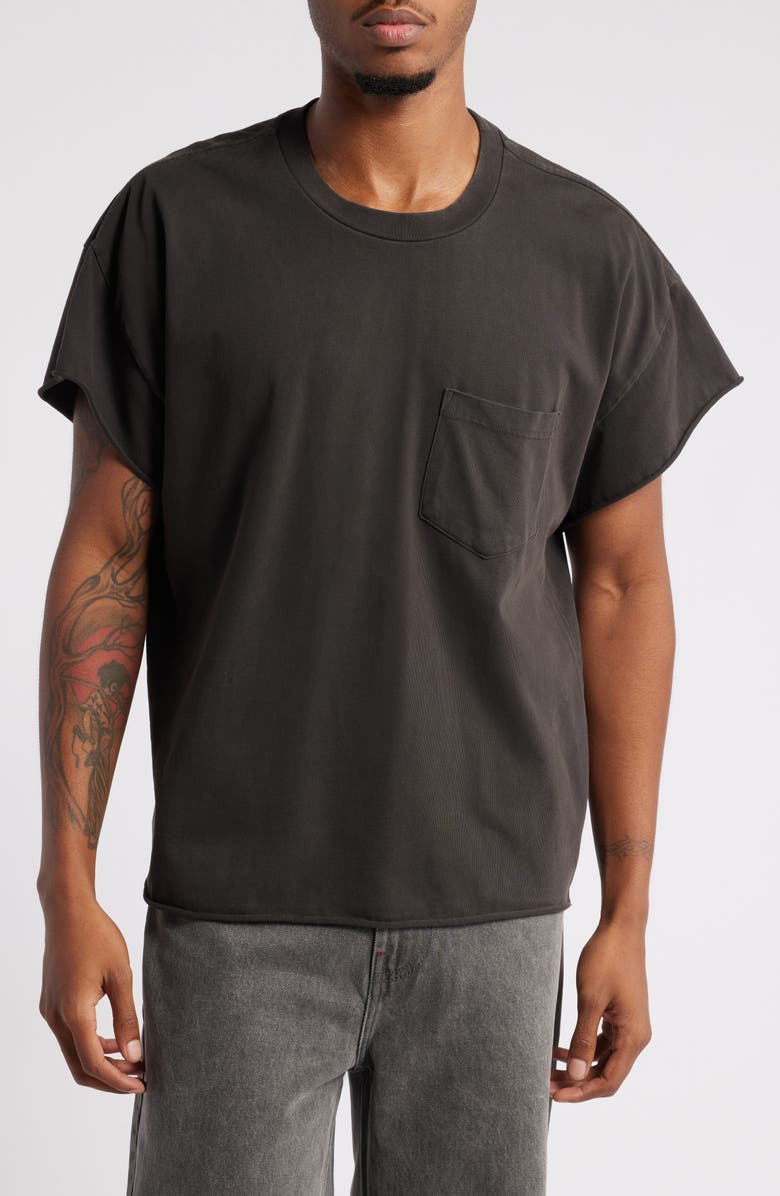 Elwood Drummer Cut Off T-Shirt, Main, color, 