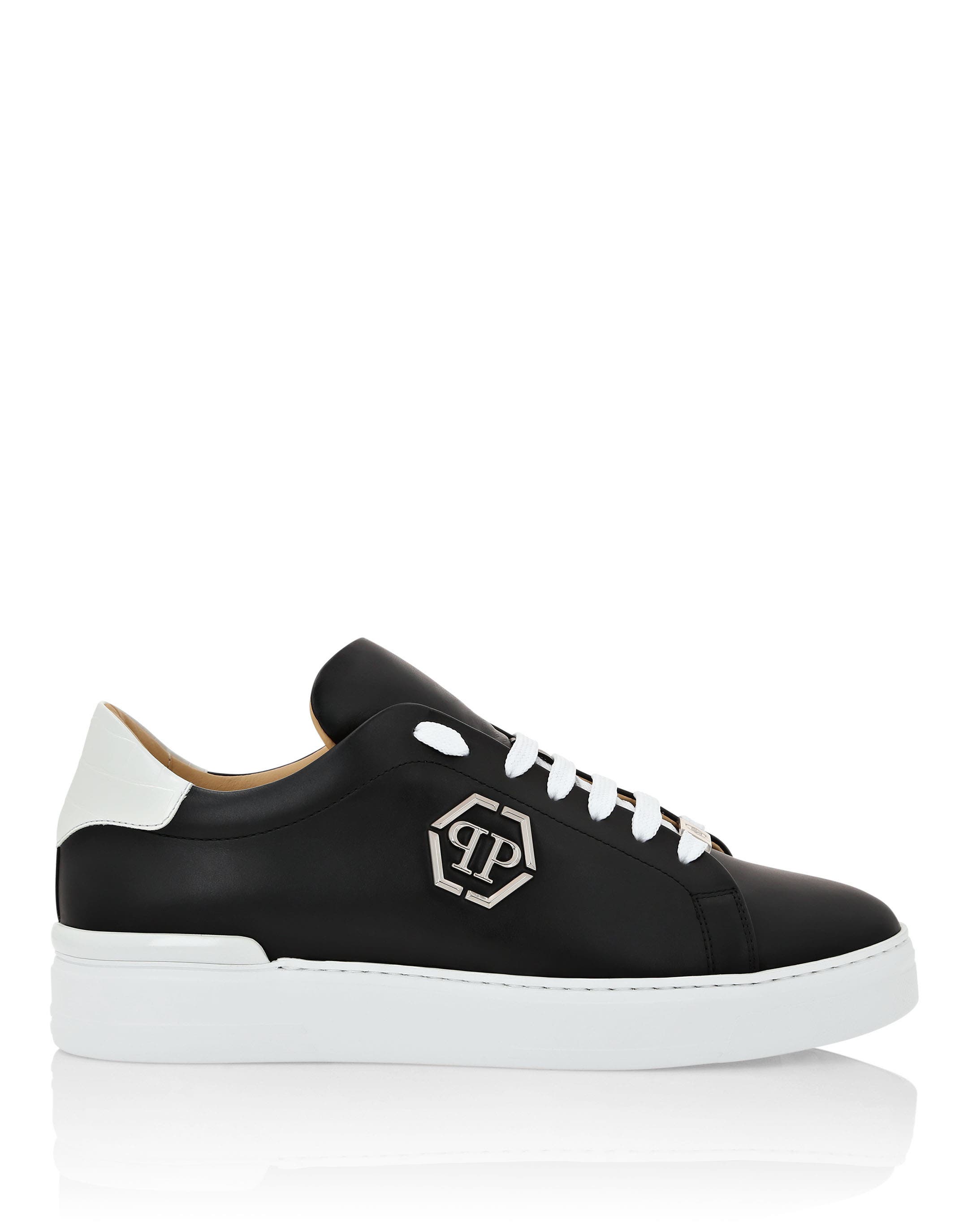 Lo-Top Sneakers Cocco Print Insert Hexagon Unisex, Alternate, color, black