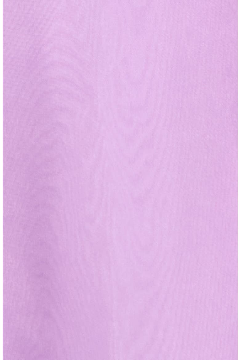 Berny Mock Neck Organza Minidress, Alternate, color, LAVENDER