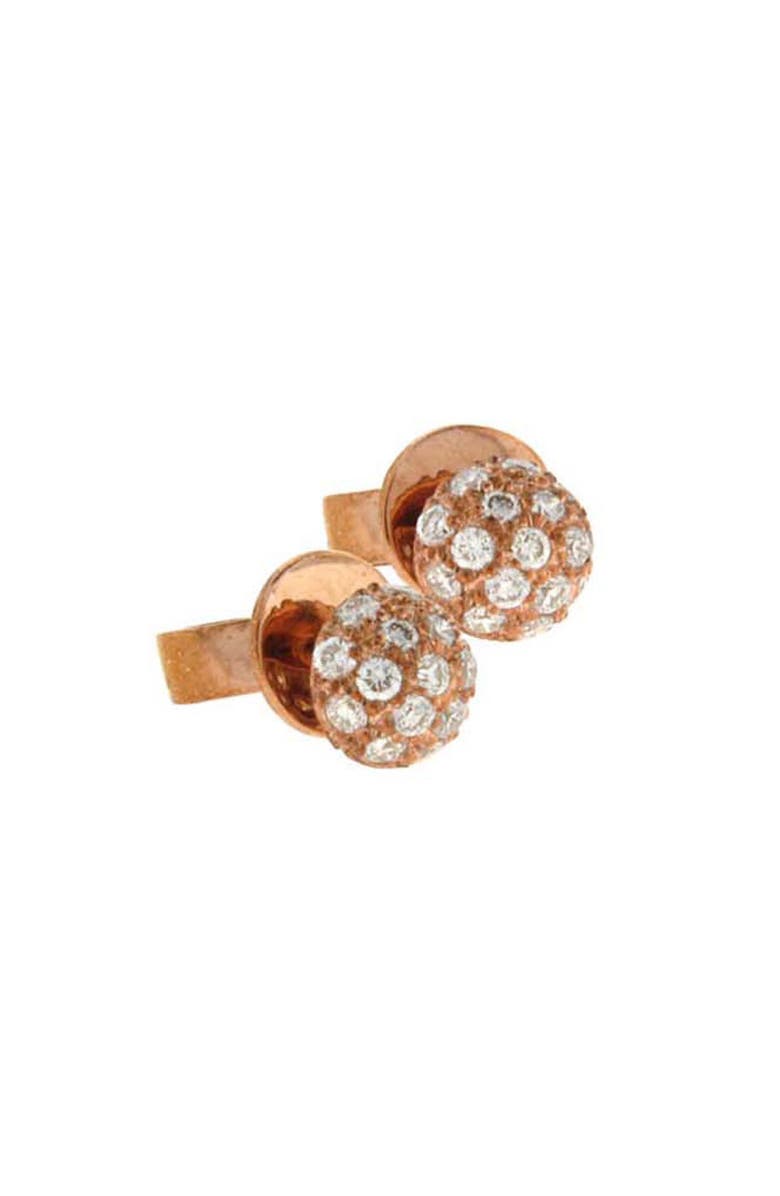 Sethi Couture Disco Pavé Diamond Stud Earrings, Main, color, 