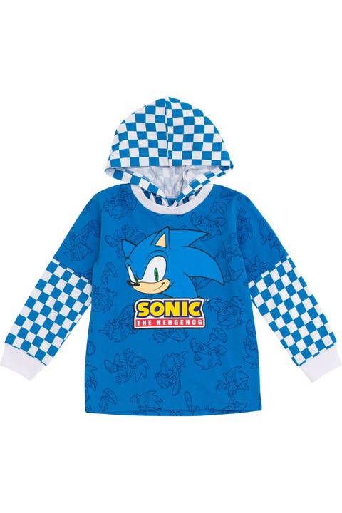 Sonic the Hedgehog Hooded Long Sleeve T-Shirt