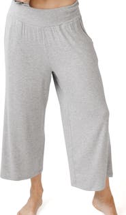 Cozy Earth Wide Leg Rib Pajama Pants