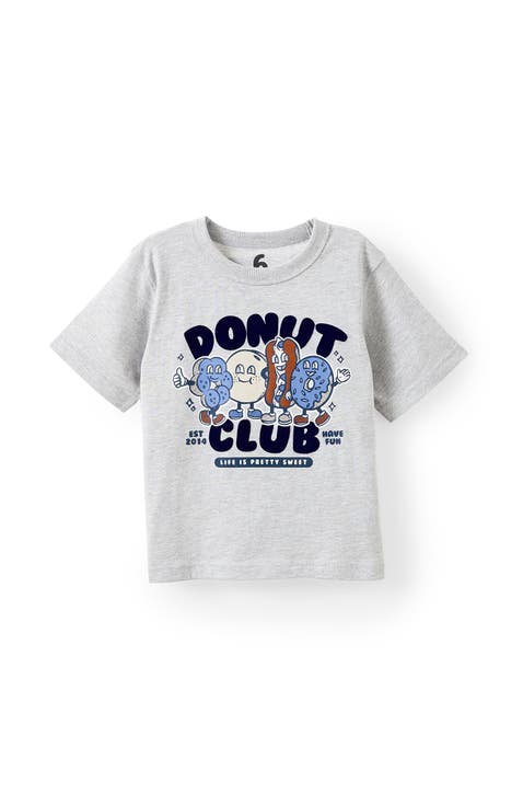 Kid's Jonny Short Sleeve Graphic Print Tee