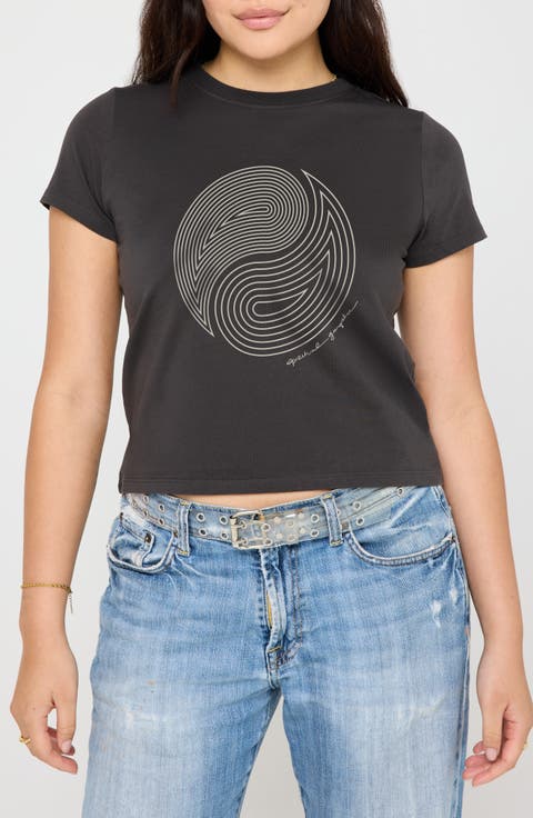 New Wave Lila Graphic T-Shirt