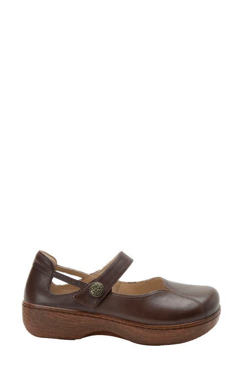 Alegria By Pg Lite Onika Mary Jane Clog In Brown
