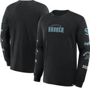 FANATICS Men's Fanatics Black Seattle Kraken Boxed In Legacy Long Sleeve T-Shirt