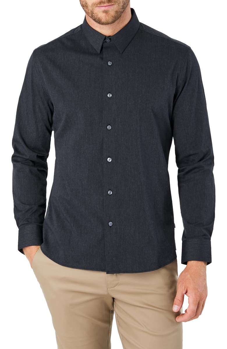 7 Diamonds Old Town Road Slim Fit Button-Up Shirt, Main, color, 