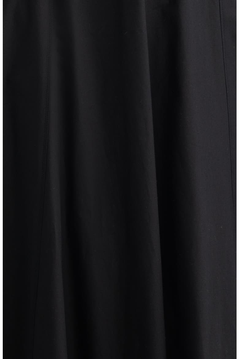 Rosetta Cotton Midi Dress, Alternate, color, BLACK
