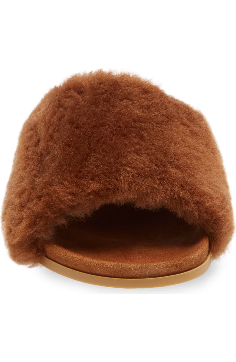 Jenni Kayne Genuine Shearling Slide Sandal, Alternate, color,