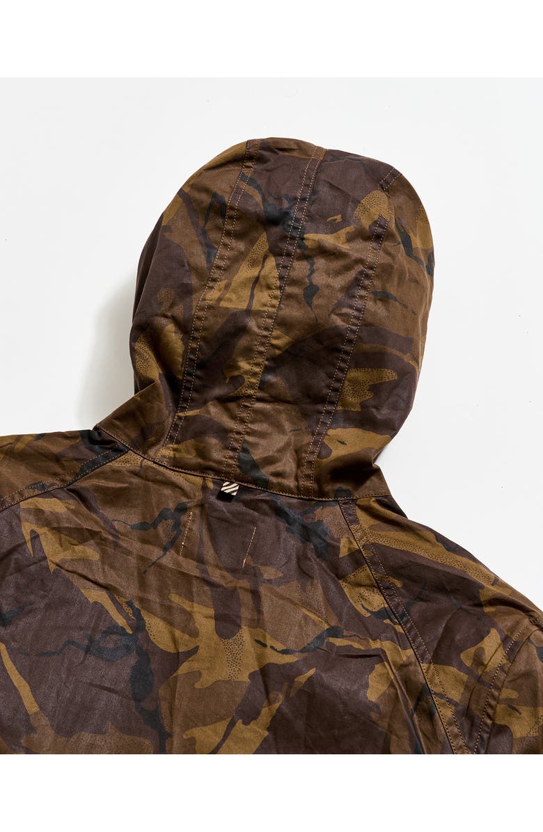 Billy Reid Waxed Lodge Jacket, Alternate, color, Brown