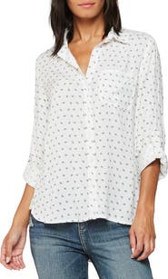 VELVET HEART Roll Tab Sleeve Shirt