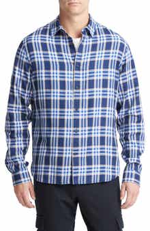 Venice Plaid Button-Up Shirt