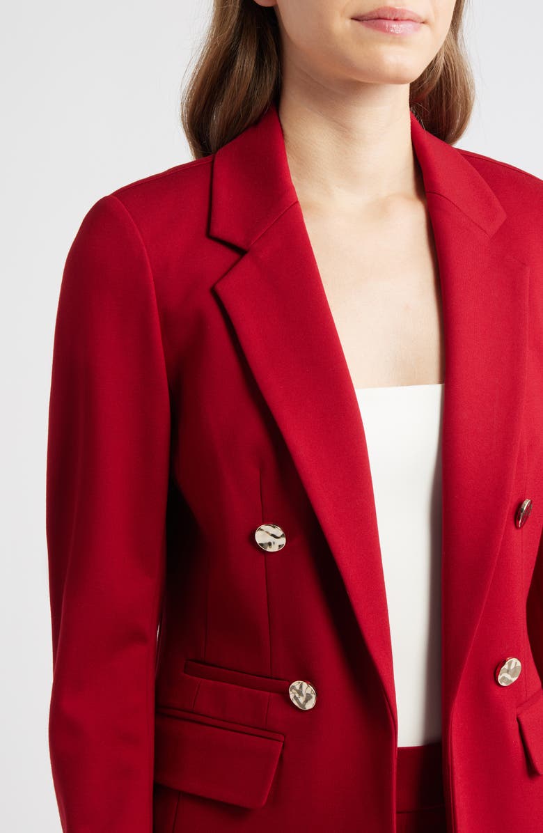 Anne Klein Double Breasted Blazer, Alternate, color,
