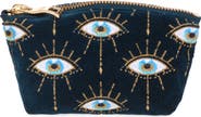 Elizabeth Scarlett Mystical Eye Velvet Coin Pouch