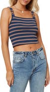 O'Neill Mahoney Crop Rib Tank