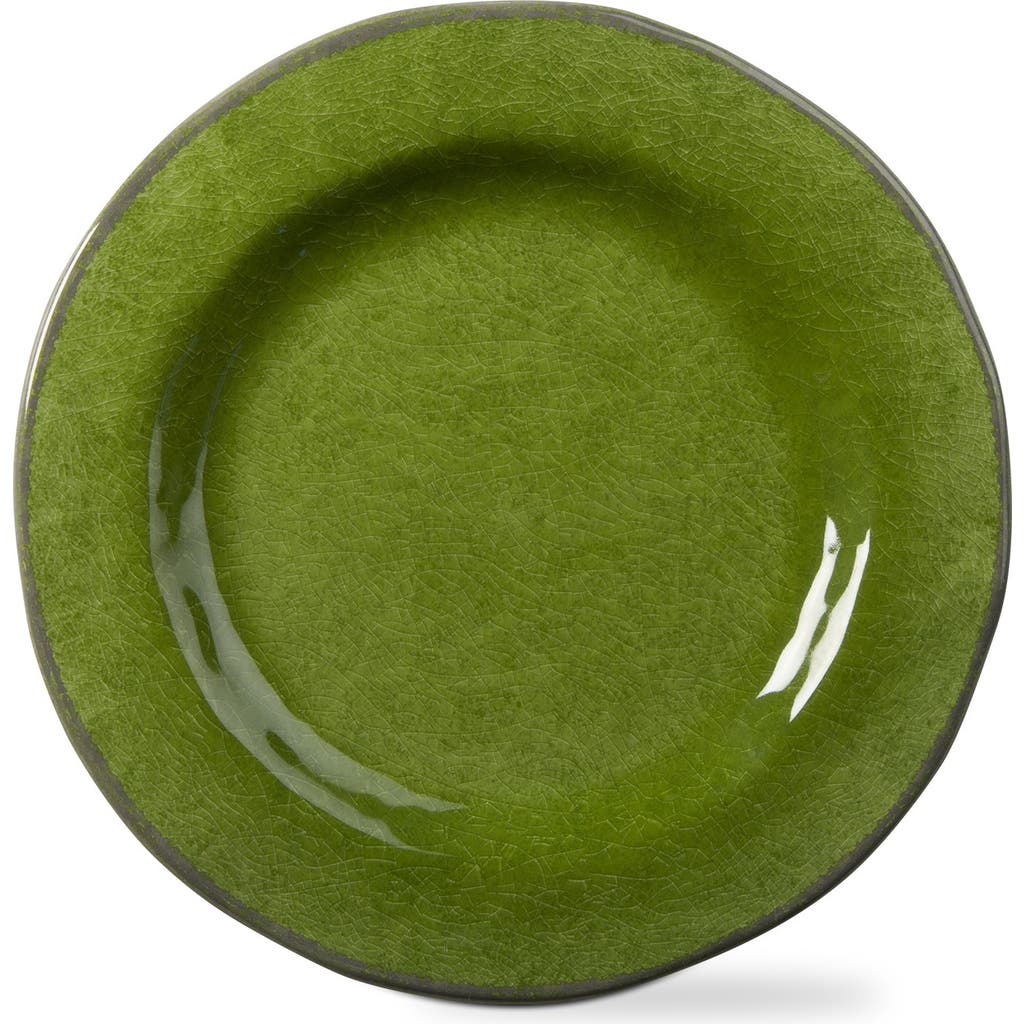 Tag Veranda Melamine Dinner Plates Set Of Four Green Spring In Green