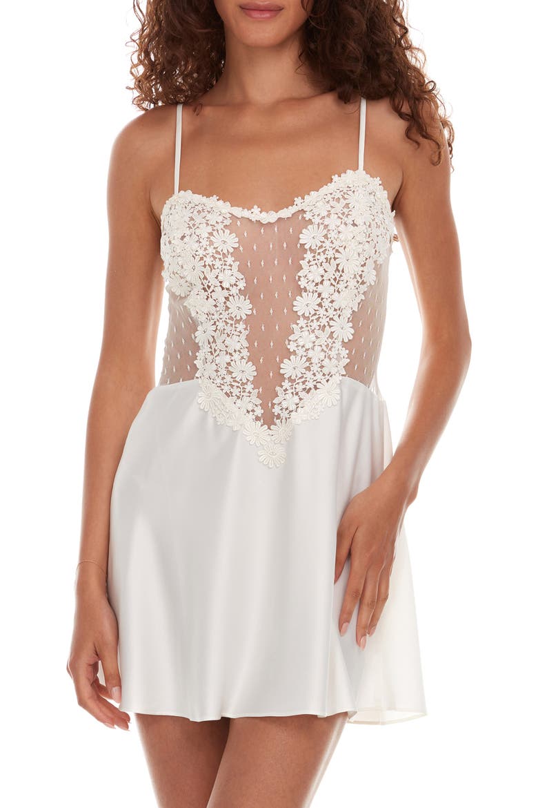 Showstopper Chemise, Main, color, IVORY