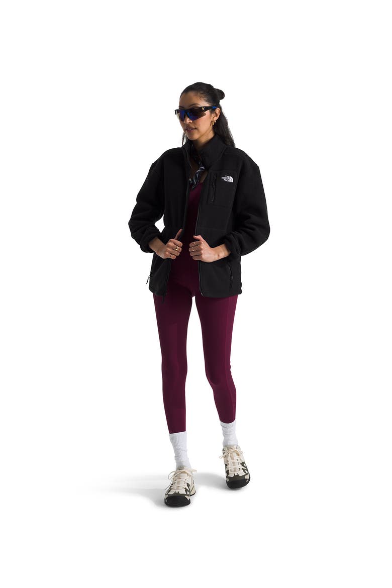 Yumiori Recycled Fleece Jacket, Alternate, color, TNF BLACK/ TNF BLACK