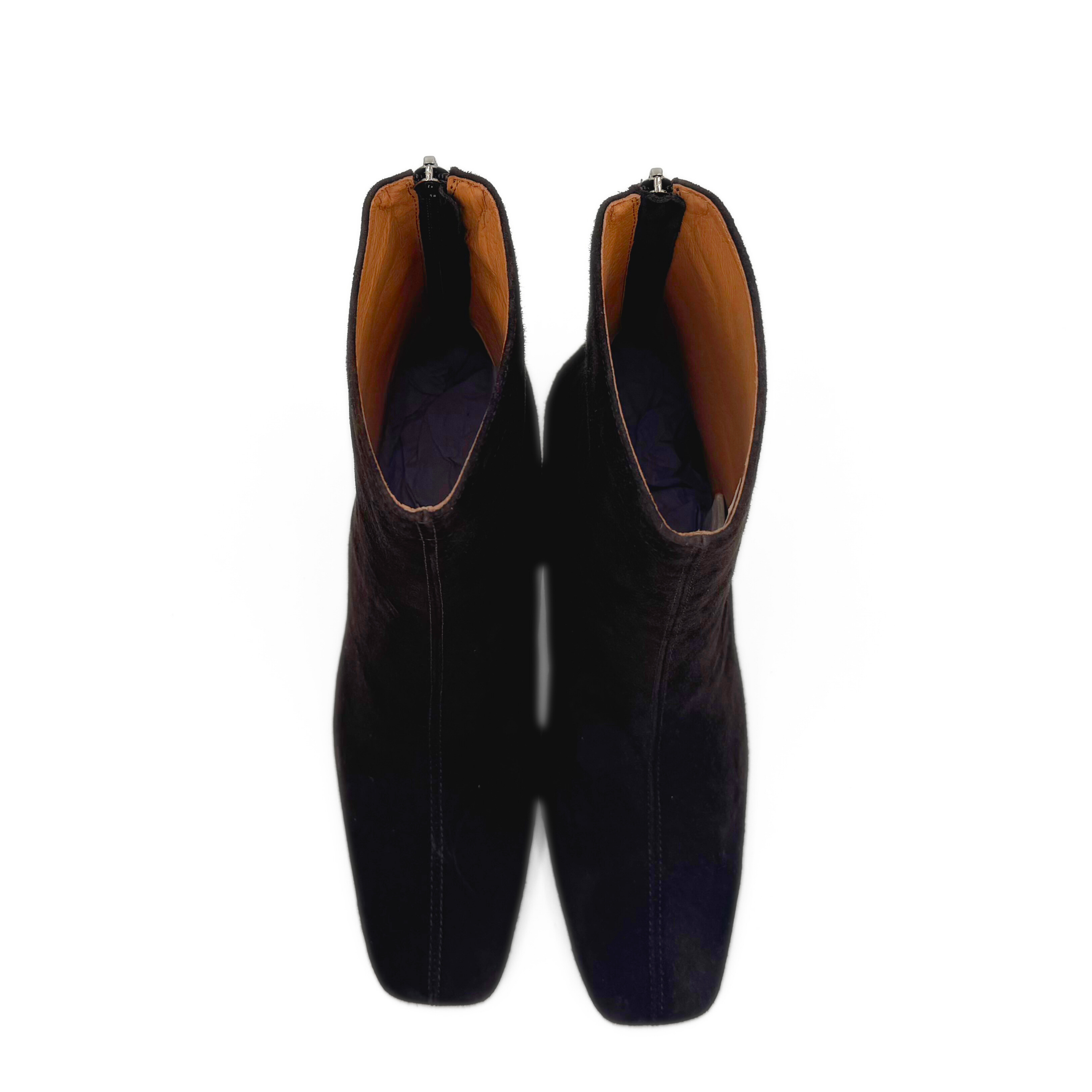 Amie Rafa Harlow Suede Bootie, Alternate, color, Brown