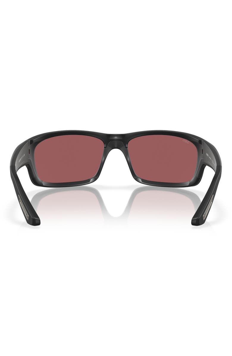 Costa Del Mar 62mm Oversize Rectangular Sunglasses, Alternate, color,