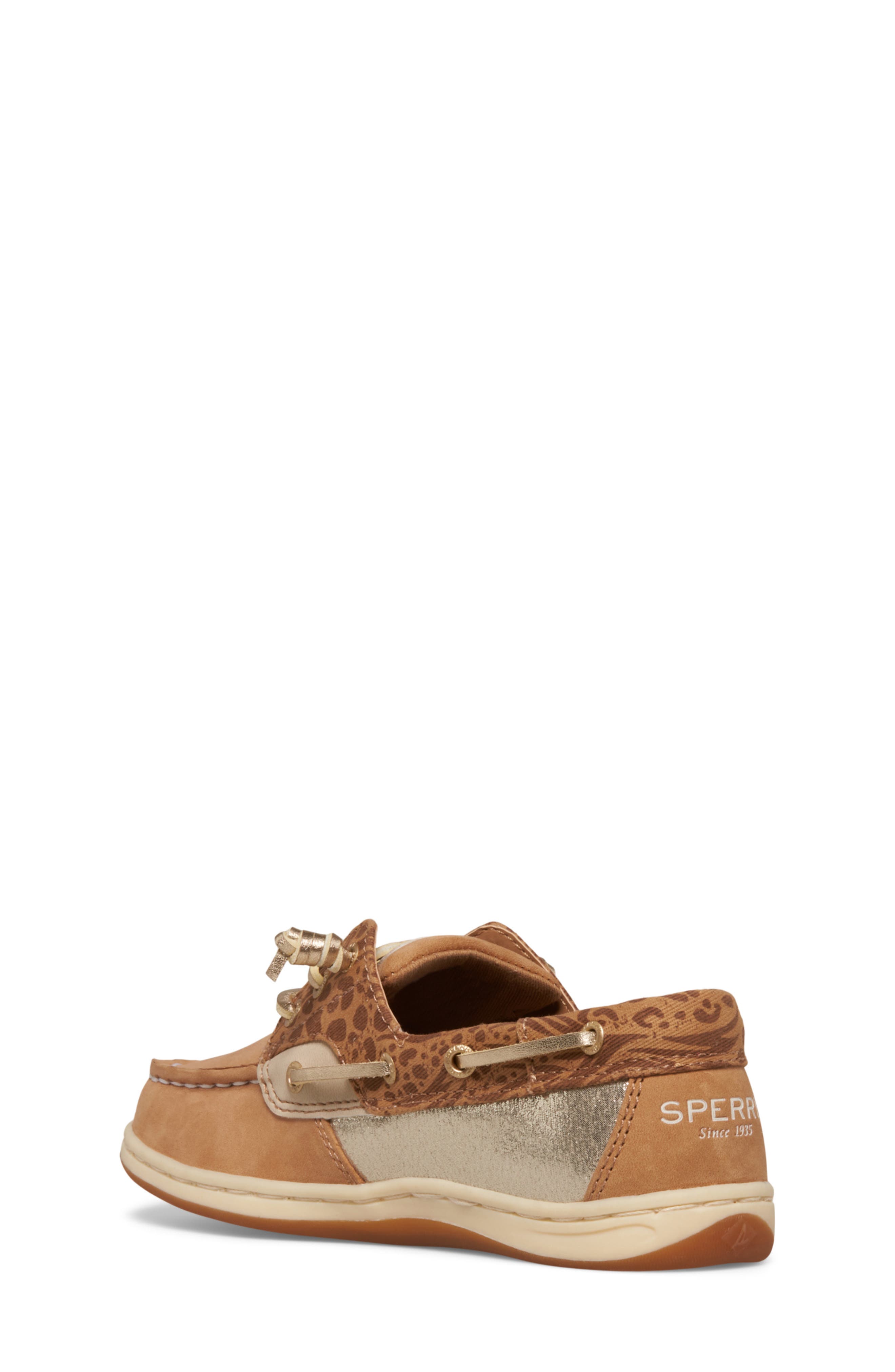 Sperry Kids' Songfish Metallic Boat Shoe, Alternate, color, 