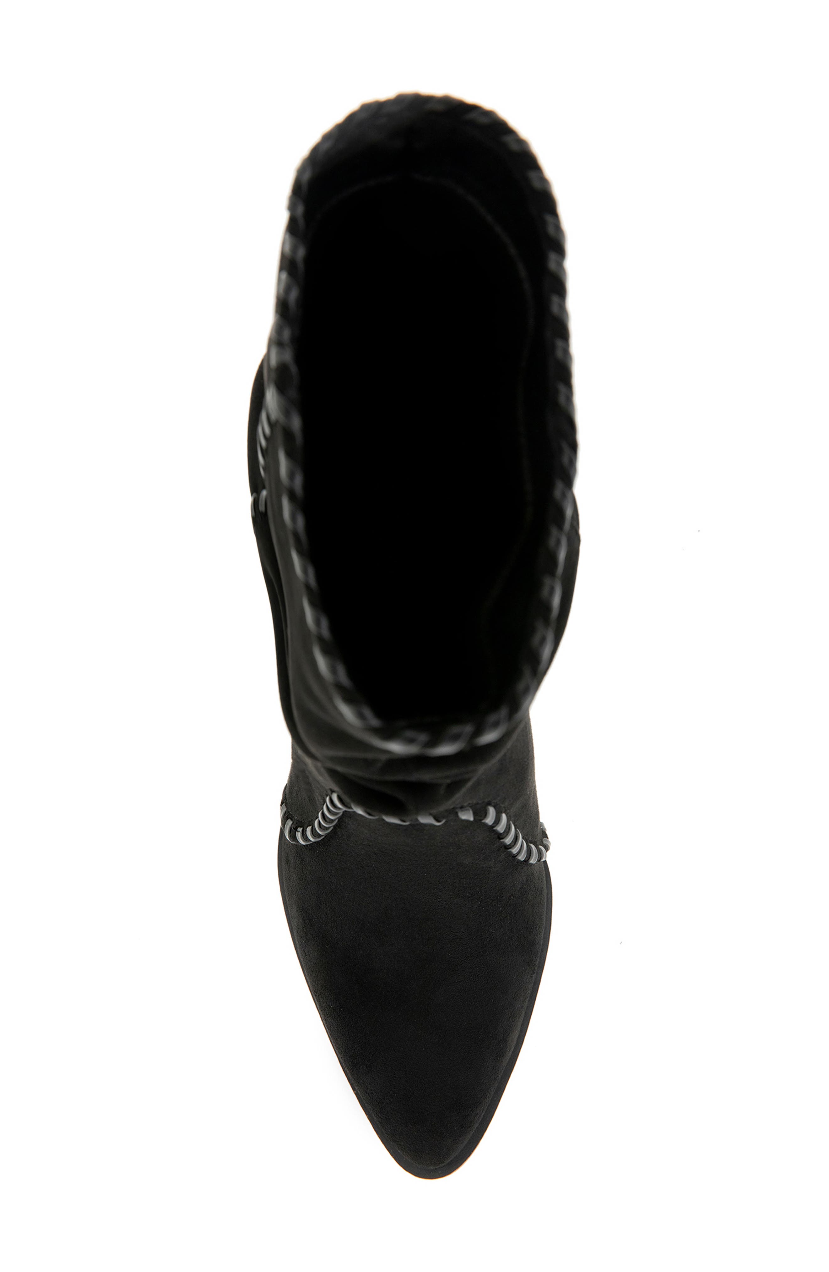 Windy Slouch Bootie, Alternate, color, BLACK