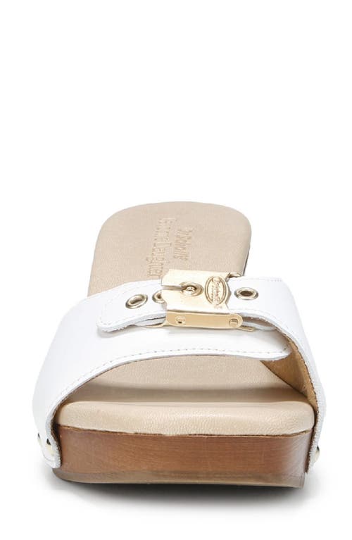 Shop Dr. Scholl's X Favorite Daughter Heartbreak Kitten Heel Sandal In White