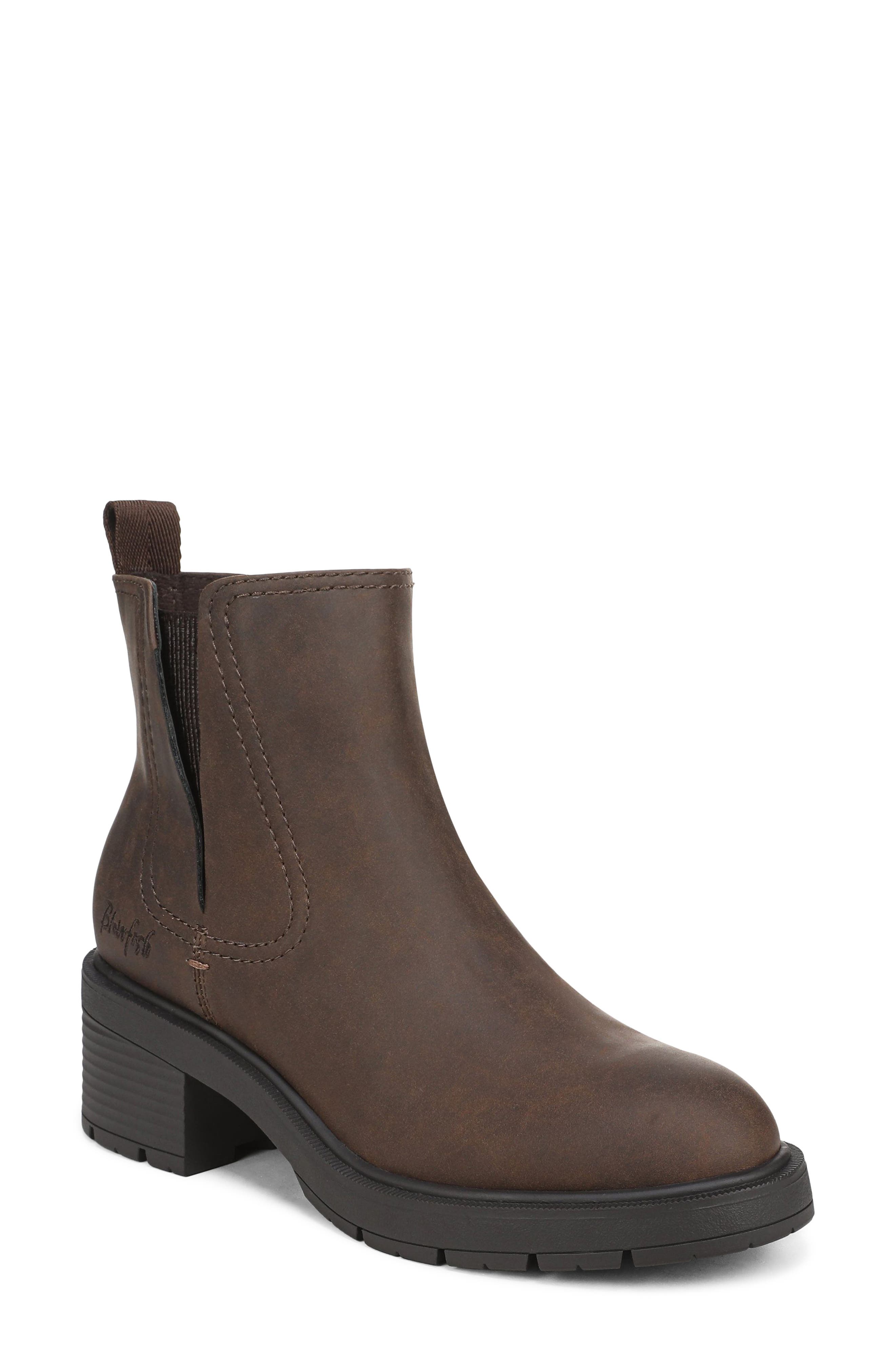 Frances Faux Leather Chelsea Boot