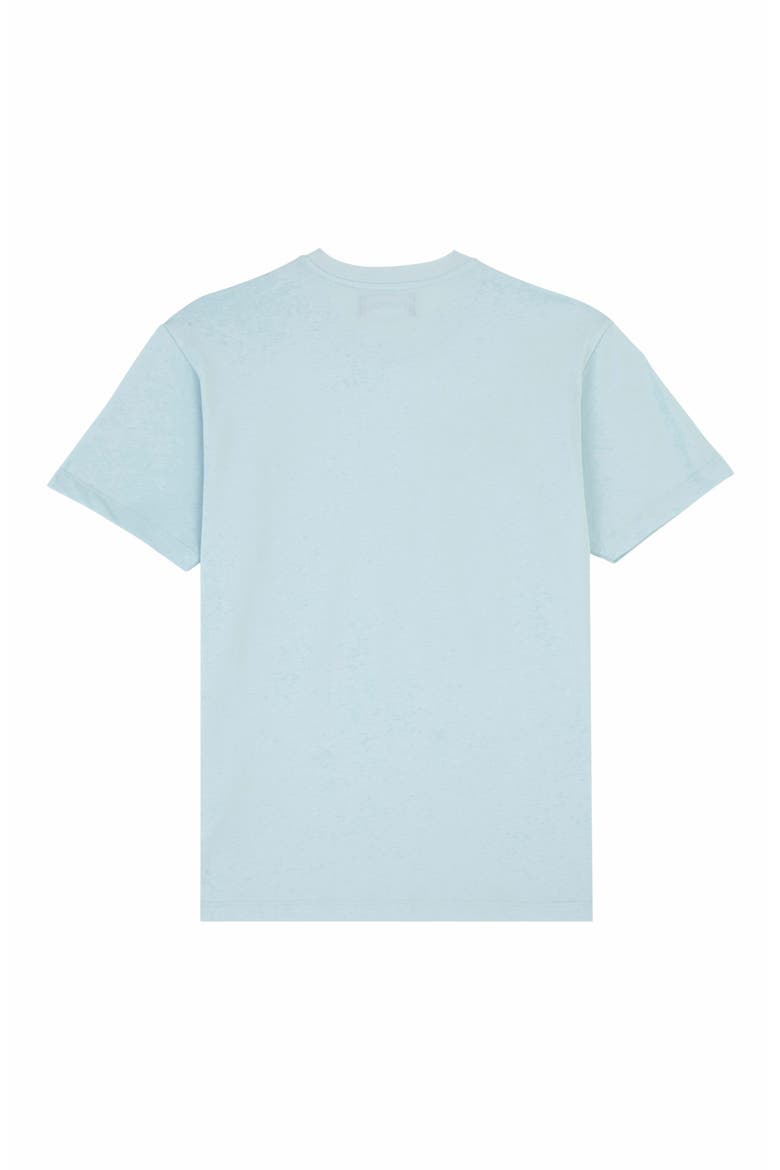 Men's Surf And Mini Moke Cotton T-Shirt, Alternate, color, CIEL