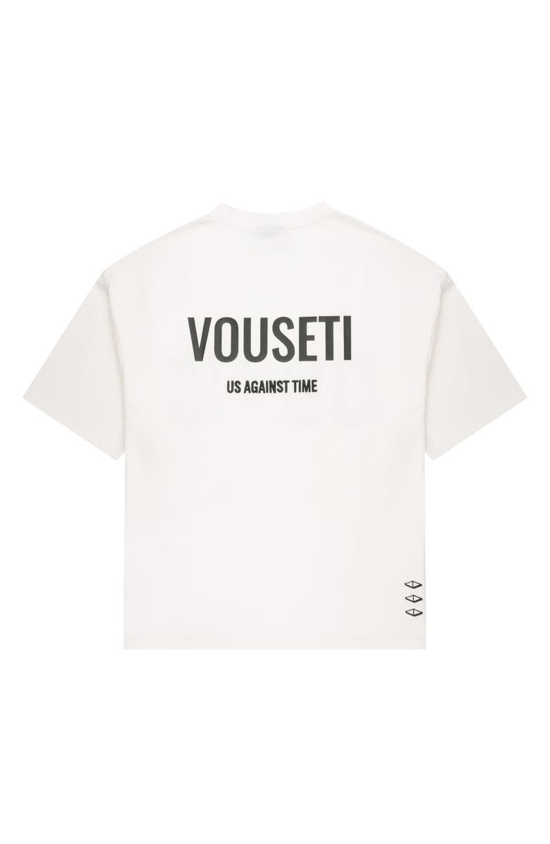 VOUSETI Us Against Time Cotton Graphic T-Shirt, Alternate, color, 