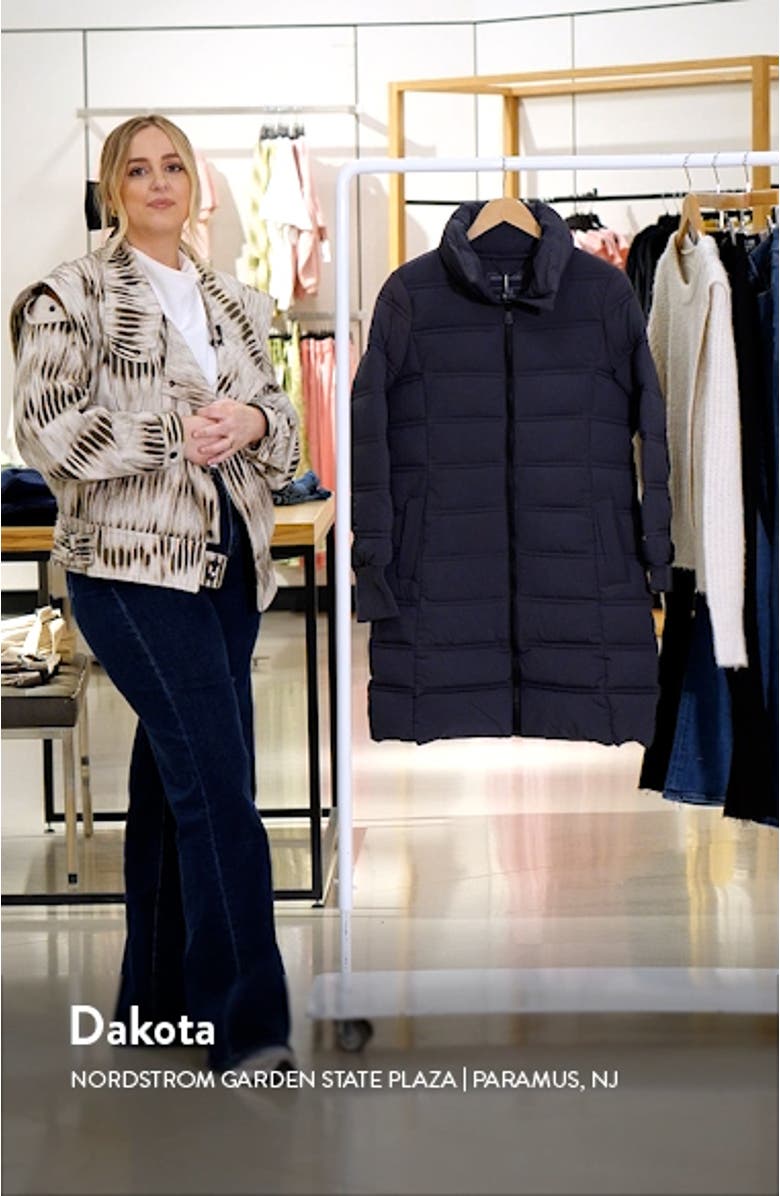 Stand Collar Puffer Jacket, sales video thumbnail