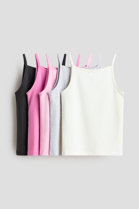 5-pack jersey tank tops