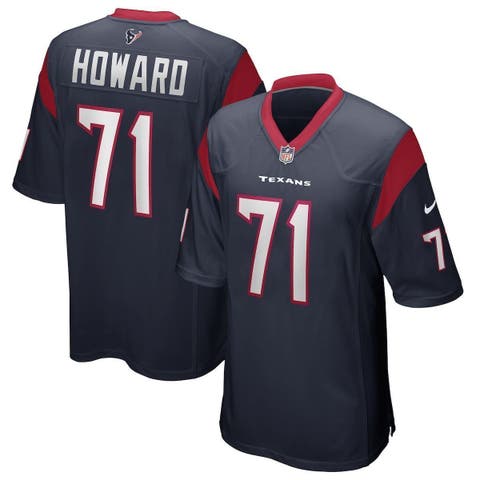 Men's Houston Texans Tytus Howard Nike Navy Game Player Jersey