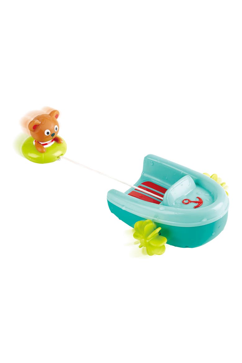 Tubling Pull Back Boat Toy, Main, color, MULTIPLECOLOR