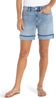 Liverpool Los Angeles The Keeper Mid Thigh Denim Shorts