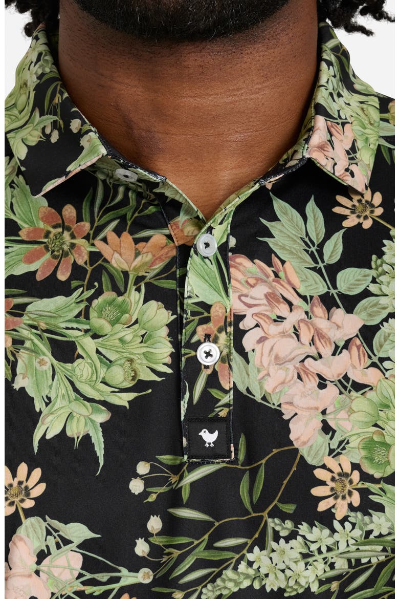 Patterned Performance Golf Polo, Alternate, color, RANDYS MOSS